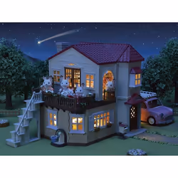 Sylvanian Families Casa Grande con luci –Attico segreto - Vista aggiuntiva 4