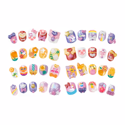 Aquabeads 35007 unghia finta Unghie per dita della mano Multicolore Monocromatico 40 pz Scatola - Vista aggiuntiva 4