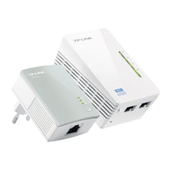 TP-Link TL-WPA4220 KIT adattatore di rete PowerLine 300 Mbit/s Collegamento ethernet LAN Wi-Fi Bianco 1 pz