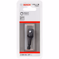 Bosch Professional Adattatore Impact Control per Bussola Adattatore per prese - Per una soluzione rapida per utilizzare le bu ...