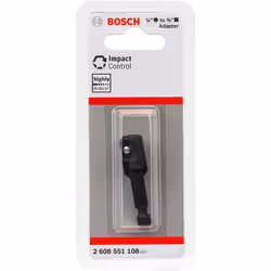 Bosch Professional Adattatore Impact Control per Bussola Adattatore per prese - Per una soluzione rapida per utilizzare le bu ...