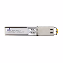 Mellanox Technologies MC3208411-T, Fibra ottica, 1000 Mbit/s, SFP, SFP, 100 m, Acciaio inox