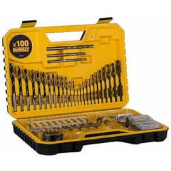 Dewalt - DT71563-QZ Set misto di trapani grandi (100 pezzi)