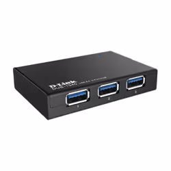 D-Link DUB-1340 hub di interfaccia USB 3.2 Gen 1 (3.1 Gen 1) Micro-B Nero - Vista aggiuntiva 4