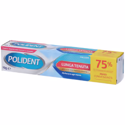 Polident Lunga Tenuta e Durata Crema Adesiva per Protesi Dentali 70g