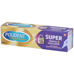 Polident Super Sigillante, Adesivo per Protesi Dentale 40 g Crema