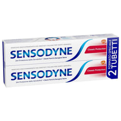 Sensodyne Classic Protection Dentifricio per Denti Sensibili 2x75ml