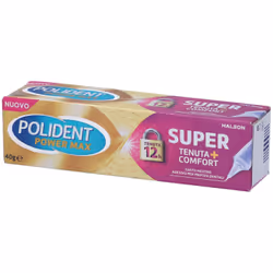 Polident Super Tenuta Comfort Crema per Dentiere Gusto Neutro 40g