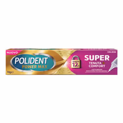 Polident Super Tenuta Comfort Crema per Dentiere Gusto Neutro 70g
