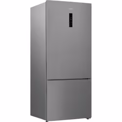 Hotpoint Ariston HPAK2 6553 XP5E Frigorifero combinato a libera installazione, Dual no frost, 78cm, Classe D, Pet Inox, 35dbA, h188 cm