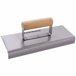 Descrizione Straight-edge cement trowel produces a radius on the edge of freshly laid cement. High-quality hardened and tempe ...