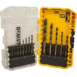 DEWALT DT70727-QZ Set Di Punte Da Trapano In Metallo 14 Pezzi HSS-G Nero e Dorato
