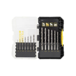 Stanley - STA88553-XJ Punte Trapano Precisione Metallo 1.5-7 mm Cassetta 13 Pezzi