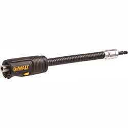 Ingranaggio angolare flessibile per avvitatore a impulsi DeWALT DT20501-QZ - Con una flessibilità di 180°, offre un'estrema v ...
