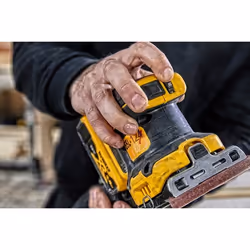 DeWALT DCW200NT-XJ levigatrice portatile Levigatrice a fogli 13500 OPM Nero, Giallo - Vista aggiuntiva 4