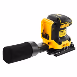 DeWALT DCW200NT-XJ levigatrice portatile Levigatrice a fogli 13500 OPM Nero, Giallo - Vista aggiuntiva 5