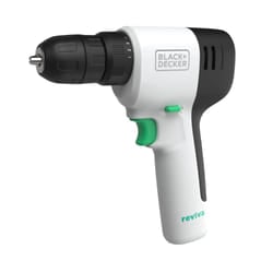 Black & Decker REVDD12C-QW trapano Senza chiave 880 g Bianco