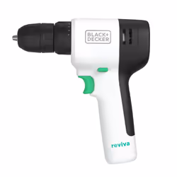 Black & Decker REVDD12C-QW trapano Senza chiave 880 g Bianco