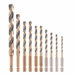 DeWALT DT20620-QZ, Trapano, Set di punte per trapano, Nero, Oro, 10 pz
