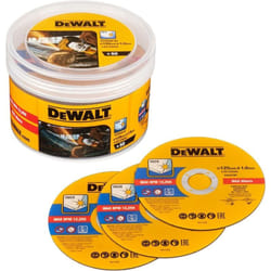 Dewalt - DT20598-QZ Dischi Taglio Smerigliatrice 125x1mm inox 50pz Acciaio