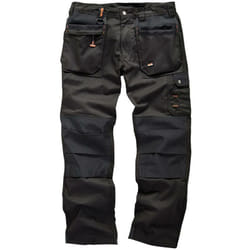 Scruffs - Pantaloni da lavoro Worker Plus neri Taglia 42 r