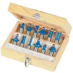 Silverline - Set di frese tct 1/2' 12 p.zi 1/2'