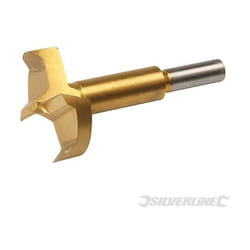 Silverline Punta Forstner rivestita di titanio 45 mm