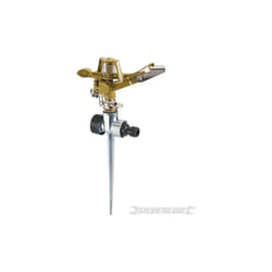 Silverline - Irrigatore annaffiatore 300 mm da giardino ad impulso su puntale