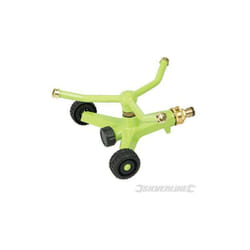 Silverline - Annaffiatore attacco da 1/2' resistente a 3 bracci in ottone 100 mm