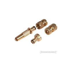 Silverline - Set di attrezzature in ottone per rubinetti 4 p.zi