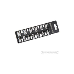 Silverline - Set chiavi a bussola 13 pezzi 1/4 misure 4-14mm in acciaio Prezzo