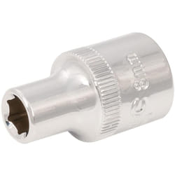 Inserto metrico esagonale per chiave a bussola 1/2'' 8 mm