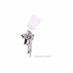 Ad alte prestazioni, pistola a spruzzo ben equilibrata con i controlli di flusso e di pattern separati. Tazza di nylon 100ml  ...