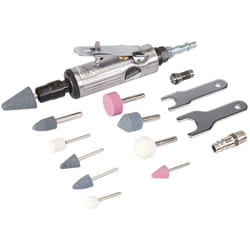 Silverline - Kit di smerigliatura pneumatica 15 p.zi 160 mm