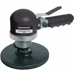 Silverline 580430, Levigatrice orbitale, Nero, Argento, Alluminio, 10000 Giri/min, 12000 Giri/min, 113 l/min