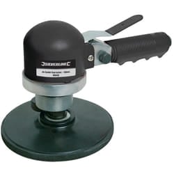 Silverline 580430 levigatrice portatile Levigatrice orbitale 12000 Giri/min Nero, Argento