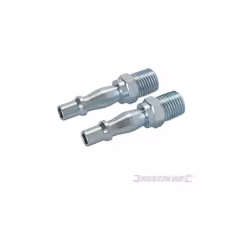 1/4 "BSP maschio. Lunghezza 55 mm Prodotto originale Silverline. Cod. 918523