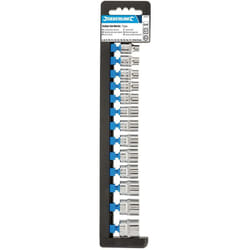 Silverline - Set di Chiave a Bussola 3/8' Imperiale 13pz 6 - 21mm