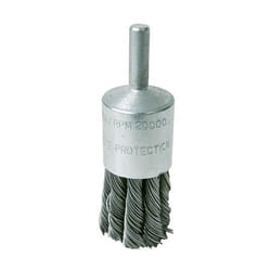 Silverline - Spazzola metallica a nodi ritorti 22 mm
