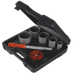 Silverline - Kit di seghe a tazza a grana di tungsteno 8 p.zi ø 33 - 83 mm