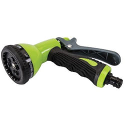 Silverline - pistola a getto giardinaggio irrigazione regolabile 9 funzioni innesto rapido