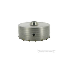 Silverline - Fresa carotatrice a tazza per muri in tct e acciaio robusto 595769-125 mm