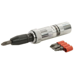 Silverline - Cacciavite ad impatto con set punte 5 p.zi 5 p.zi