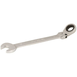Silverline - Chiave a cricchetto combinata a testa flessibile 21 mm