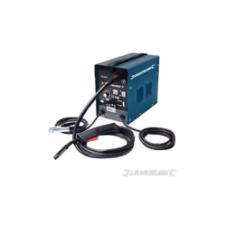 Saldatrice a filo 60 - 120 A Silverline: Per proteggere il bagno di saldatura non c'è bisogno di nessun gas. Saldatrice a fil ...