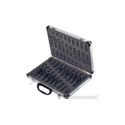 Silverline - Kit Punte inserti Jobber hss-r in acciaio temperato per trapano 170pz