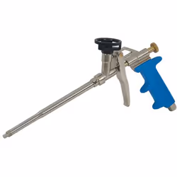 Corpo in alluminio resistente con cilindro in acciaio inox resistente alla corrosione e ugello in ottone. Presa ergonomica. U ...