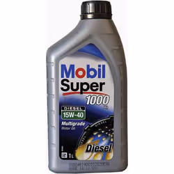 MOBIL Olio SUPER1000 DSL lubrificante minerale 1L 15W/40 per motore e a diesel