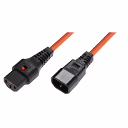 Microconnect PC938, 1 m, Accoppiatore C13, Accoppiatore C14, H05VV-F3G, 250 V, 2.5 A