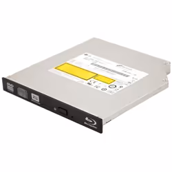 Origin Storage DVDRW-SLIM-SATA-BLK, Nero, Vassoio, Orizzontale, Computer portatile, DVD-RW, SATA